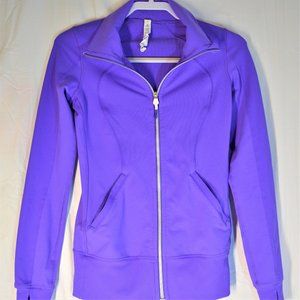 LULULEON ATHLETICA WOMEN'S ATHLEISURE JACKET SZ 4